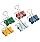 Q-Connect Foldback Clip 32mm Assorted Colours (Pack of 10)